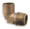 NIBCO 7074LF-112 ELBOW 90 LEAD-FREE CAST DZR BRASS