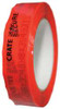 NOVAVISION INC PST1R-46A-180 TAMPER EVIDENT TAPE RED 1 IN X 180 FT