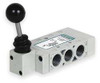 NUMATICS L23LA452O000000 MANUAL AIR CONTROL VALVE 4-WAY 3/8IN NPT