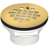OATEY 42078 SHOWER DRAIN W-BRASS CVR 2IN  