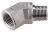 PARKER 2-2 SVE-SS STREET ELBOW 45 DEG SS NPT M/F