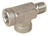 PARKER 6-6-6 ST-S STREET TEE,CARBON STEEL,3/8 IN PIPE SIZE