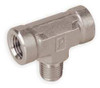 PARKER 8-8-8 MBT-SS BRANCH TEE PIPE 1/2 IN HEX 1 1/16