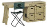 PELICAN PRODUCTS INC. 472-FLD-DESK-TA FIELD DESK,SGL,30.7LX21WX28.5D,OD GREEN