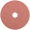 PFERD 40101 COMBICLICK FIBER DISC,5",AL/OXD,50 GRIT