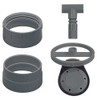 SPEARS S275P-AK BACKWATER VALVE 2 IN. PVC 120 DEG F