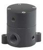 PLAST-O-MATIC BSDA025T-NC-PP SHUT-OFF VALVE PNEUMATIC 1/4 IN. FNPT
