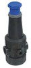 PLAST-O-MATIC PRH025V-PV PRESSURE REGULATOR 1/4 IN 10 TO 125 PSI