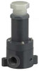 PLAST-O-MATIC RVT125V-PV RELIEF VALVE 1-1/4 IN 5 TO 100 PSI PVC