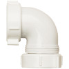 PLUMB PAK PP66-10W DRAIN ELBOW 1-1/2 90DEG       