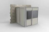PORTA-KING VK1STL 8'x8' 3-Wall D5472 MODULAR IN-PLANT OFFICE 3-WALL 8X8