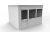 PORTA-KING VK1STL-WCM 10'x12' 4-Wall D5458 MODULAR IN-PLANT OFFICE 4WALL 10X1