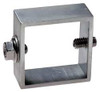 POST GUARD 304SB SIGN MOUNTING BRACKET 2X1 STEEL PAIR