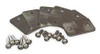 GLOBAL STEEL 1FBY1 INLINE BRACKET FOR POLYMER PARTITION