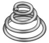 GARDNER SPRING, INC. 1NDV5 COMPRESS SPRING CONICAL 302 SS 3/4X0.975