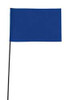 BLACKBURN MFG COMPANY, INC. 3JUP5 MARKING FLAG BLUE BLANK VINYL PK100