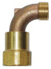 GRAINGER GLOBAL SOURCING 4NDP4 HOSE SWIVEL 3/4 IN MHT X 1 IN FPT BRASS