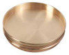 HUMBOLDT MFG CO 5ZPY6 SIEVE BOTTOM PAN 200MM X 25MM BRASS