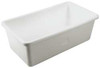REMCO 6915 HOPPER TUB WITH PLUG WHITE POLYETHYLENE