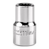 PROTO J5411M PROTO® 1/2" DRIVE SOCKET 11 MM - 12 POIN