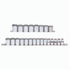 PROTO J54209 PROTO® 1/2" DRIVE 23 PIECE METRIC SOCKET