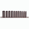 PROTO J69116 PROTO® 1/4" DRIVE 11 PIECE DEEP IMPACT S