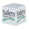 QUALITY RESOURCE GROUP 8109-2 SLOGAN MEMO CUBE SAFETY BEGINS HERE