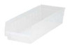 QUANTUM STORAGE SYSTEMS QSB104CL PLASTIC NESTING STORAGE SHELF BIN QSB104