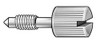 RICHARD MANNO CO. 442SS PANEL SCREW KNURL 10-32X1/2 L PK 5