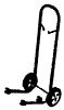 RIDGID 55017 A382 TRANSPORT CART