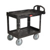 RUBBERMAID COMMERCIAL PRODUCTS FG452010BLA HD UTILITY CART 24