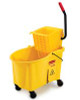 RUBBERMAID COMMERCIAL PRODUCTS FG618688YEL 44 QT WAVEBRAKE 2 SP BUCKET WRINGER YEL