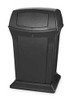 RUBBERMAID COMMERCIAL PRODUCTS FG917188BLA RANGER CONTAINER W/DOORS 45G/170L BLA
