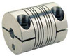 RULAND MANUFACTURING PCR16-6-5-A COUPLING 4 BEAM CLAMP BORE 3/8 X 5/16 IN