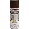 RUST-OLEUM 241255 TEXTURED SPRAY PAINT, DARK BROWN, 12-OZ.