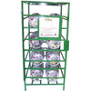 SAF-T-CART SPC-8 LOCKABLE PROPANE RACK HOLDS EIGHT 33# CY
