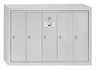 SALSBURY INDUSTRIES 3505ASU D0041 VERTICAL MAILBOX 5 DOORS ALUM