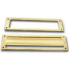 SCHLAGE SC620B3 2 X 11-IN. BRASS MAIL SLOT WITH MAGAZINE