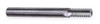 SCIENTIFIC CUTTING TOOLS TM4-.5MM M4X0.50 THREAD, 1/4" SHANK DIAM, BRIGHT 