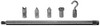 SHIMPO FG-M4ADP M4 STANDARD ADAPTER SET,PK6