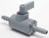 SMC 5743990 PVC BALL VALVE INLINE BARB X BARB 1/2 IN