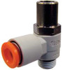 SMC AS2201F-N01-07SD FLOW CONTROL VALVE 1/4 IN TUBE 1/8 IN