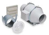 SOLER & PALAU KIT-TD100 MIXED FLOW DUCT FAN,4 IN. DIA.
