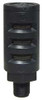 SPEEDAIRE 1EJW3 SILENCER MUFFLER,1/2 IN MNPT,1-1/8 HEX