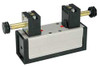 SPEEDAIRE 3FFX8 SOLENOID AIR CONTROL VALVE 4-WAY 3-POS