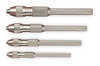 STARRETT S162Z PIN VISE SET- (162A/B/C/D) IN VINYL CASE