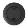 STEEL CITY 68R-CST-BLK FLOOR BOX COVER AND CARPET PLATE BLACK