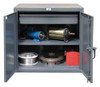 STRONG HOLD 33.5-241-1DB COUNTERTOP CABINET 1SHELF 1 DRAWER 36X42
