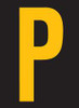 STRANCO INC RUM200-P-YB REFLECTIVE LETTER LABEL P PK25