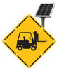 TAPCO 2180-C00069 LED SIGN FORKLIFT BLACK/YELLOW